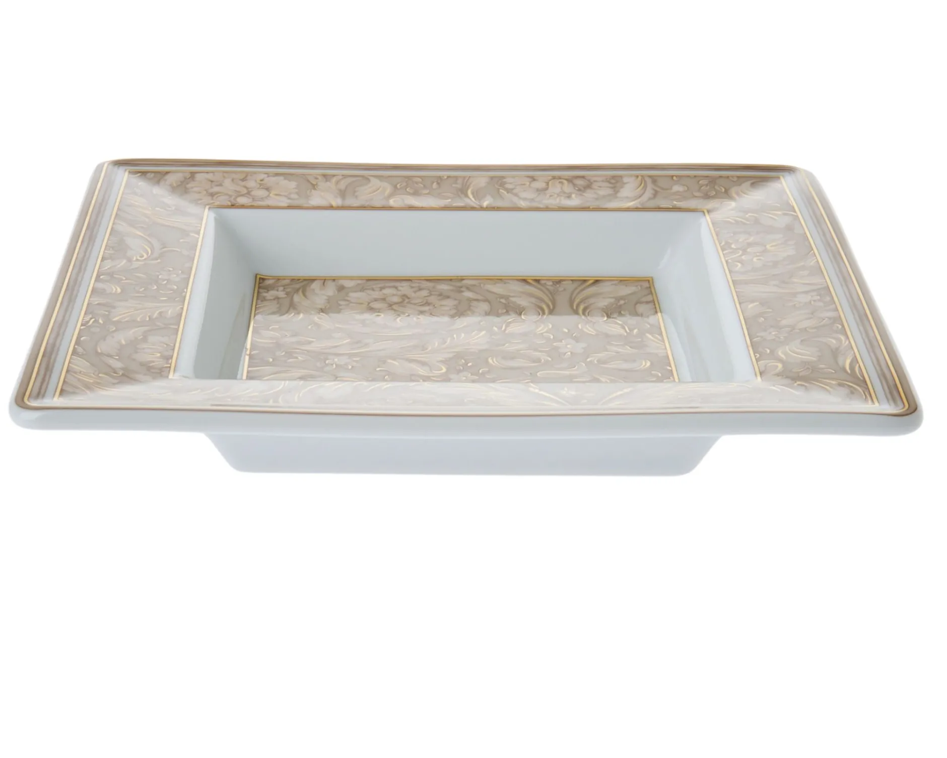 Coppa barocco beige porcellana Versace