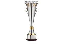 Coppa in metallo con base in legno Selezione zanolli
