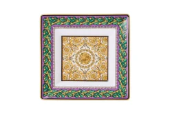 Coppa quadra barocco mosaic porcellana Versace