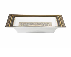 Coppa quadra virtus gala porcellana nero Versace