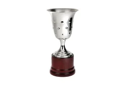 Coppa real argento con decorazione pallini Selezione zanolli