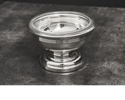 Coppetta macedonia silver plated e vetro Selezione zanolli