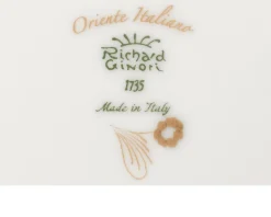 Coppetta oriente italiano aurum porcellana Richard ginori