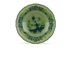 Coppetta oriente italiano malachite porcellana Richard ginori