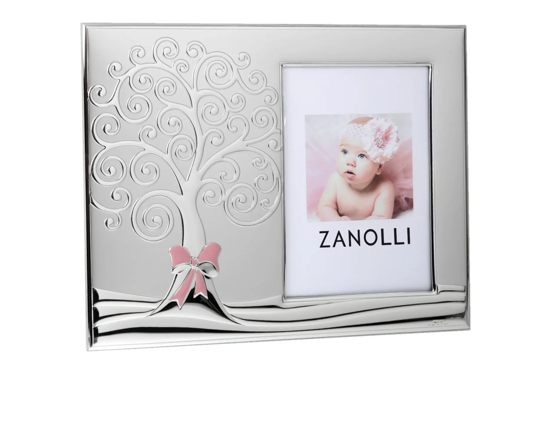 Cornice albero della vita argento pvd rosa Selezione zanolli