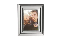 Cornice argento a fascia bombata lucida Selezione zanolli