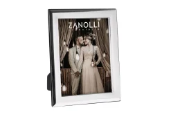 Cornice argento a fascia liscia Selezione zanolli