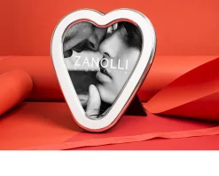 Cornice argento a forma di cuore Selezione zanolli