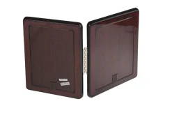 Cornice doppia argento a fascia liscia Selezione zanolli