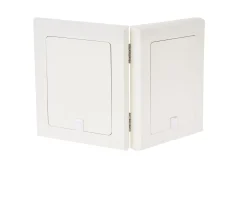 Cornice orsetti rosa argento pvd con kit per le impronte Selezione zanolli