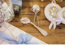 Cucchiaio storto bimbo kikko argento orsetto Selezione zanolli