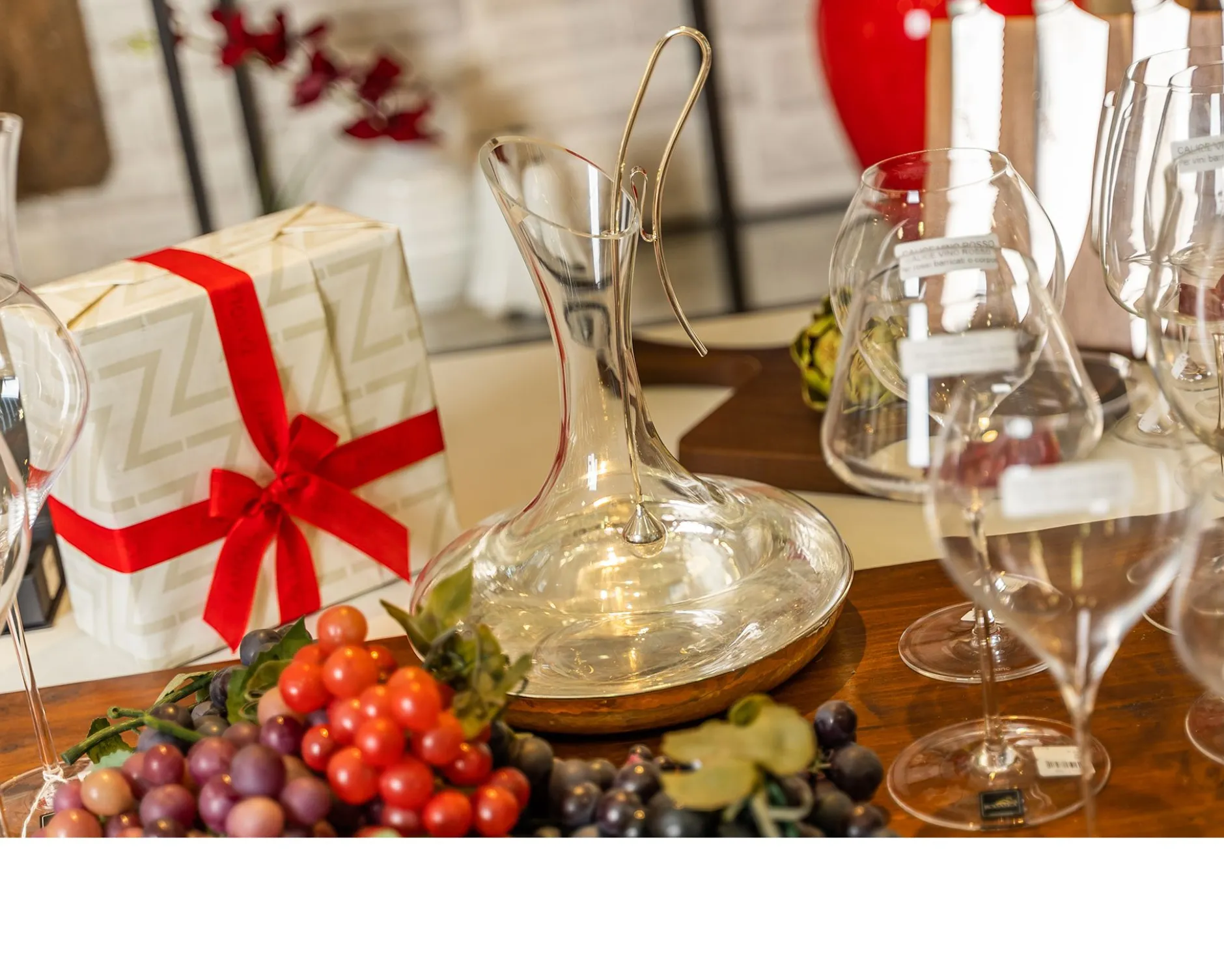 Decanter argento trilaminato con miscelatore Selezione zanolli