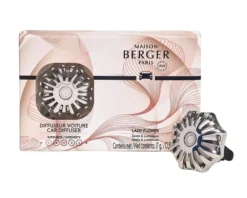 Diffusore auto corali con ricarica lady flower Maison berger paris
