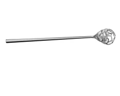 Dosatore miele acacia acciaio Alessi