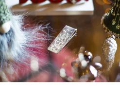 Fermasoldi argento con incisione Selezione zanolli