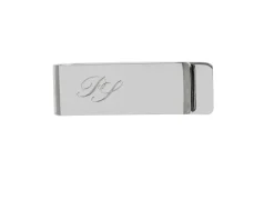 Fermasoldi argento con incisione Selezione zanolli