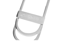Fermasoldi ideale argento con fascia orizzontale Selezione zanolli