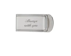 Fermasoldi silver plated in stile inglese Selezione zanolli