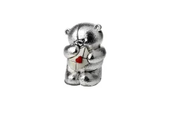 Figurina orsetto forever friends con letterina e ciuffo portaconfetti Selezione zanolli