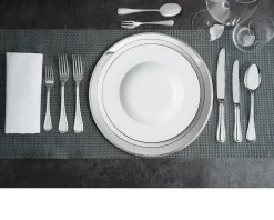 Forchetta dolce con lato tagliente argento in stile inglese Selezione zanolli