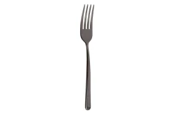 Forchetta frutta linear black acciaio Sambonet
