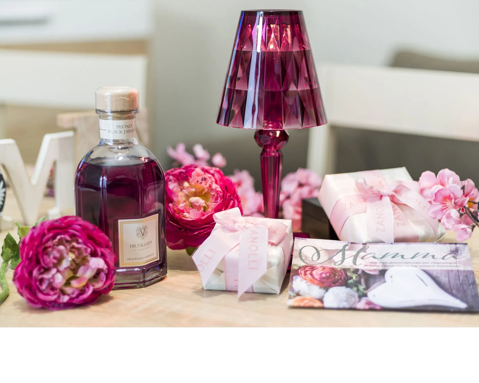 Fragranza ambiente peonia black jasmine Dr. vranjes