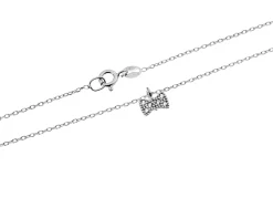 Girocollo fiocco argento Selezione zanolli
