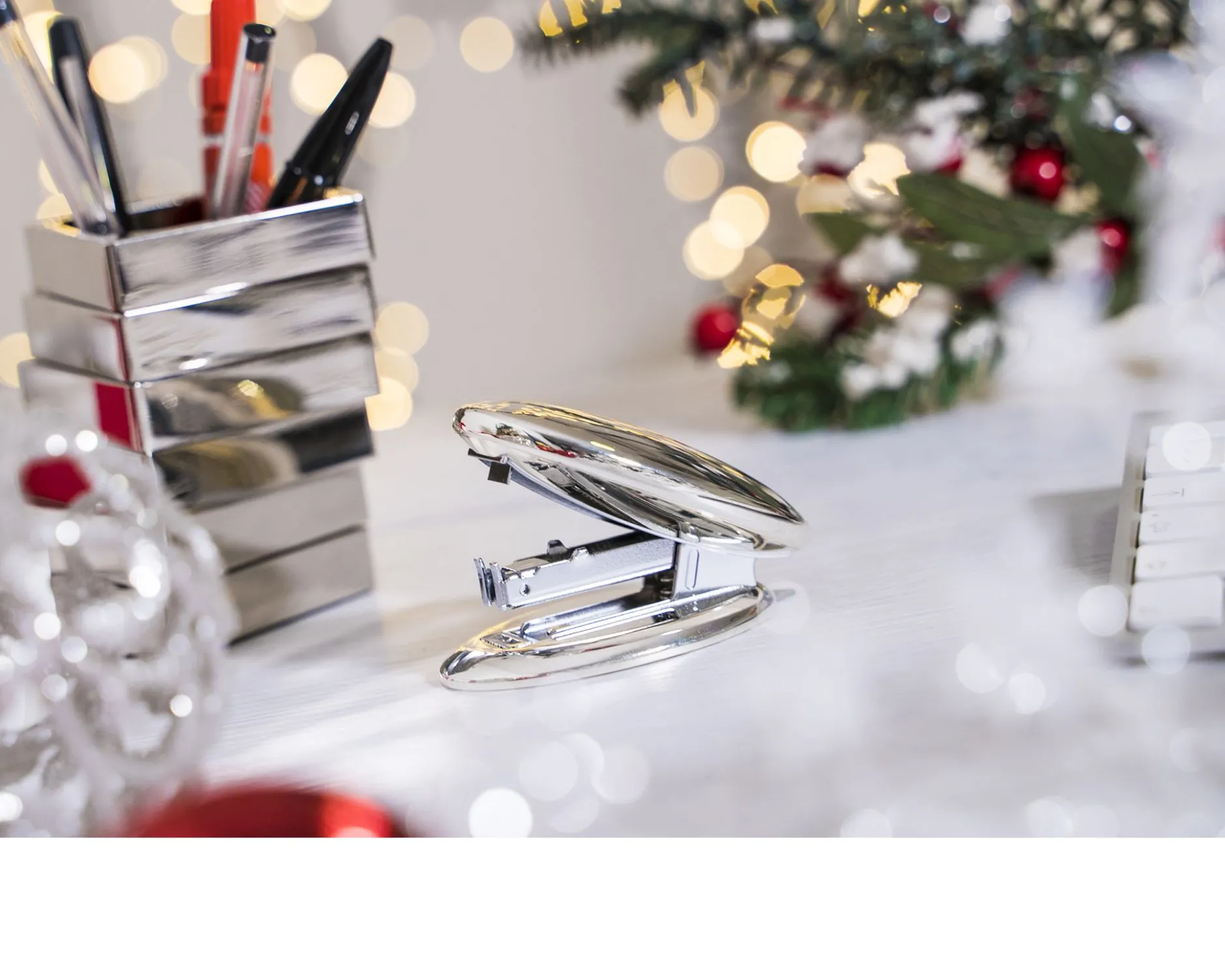 Graffatrice silver plated Selezione zanolli