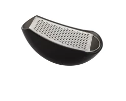 Grattugia parmenide acciaio nero Alessi