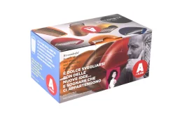 Grattugia parmenide acciaio rosso Alessi