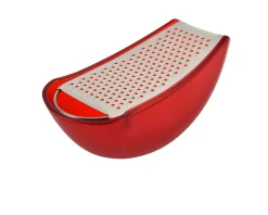 Grattugia parmenide acciaio rosso Alessi