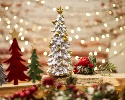 Idea regalo natale carillon albero di natale dorato Selezione zanolli