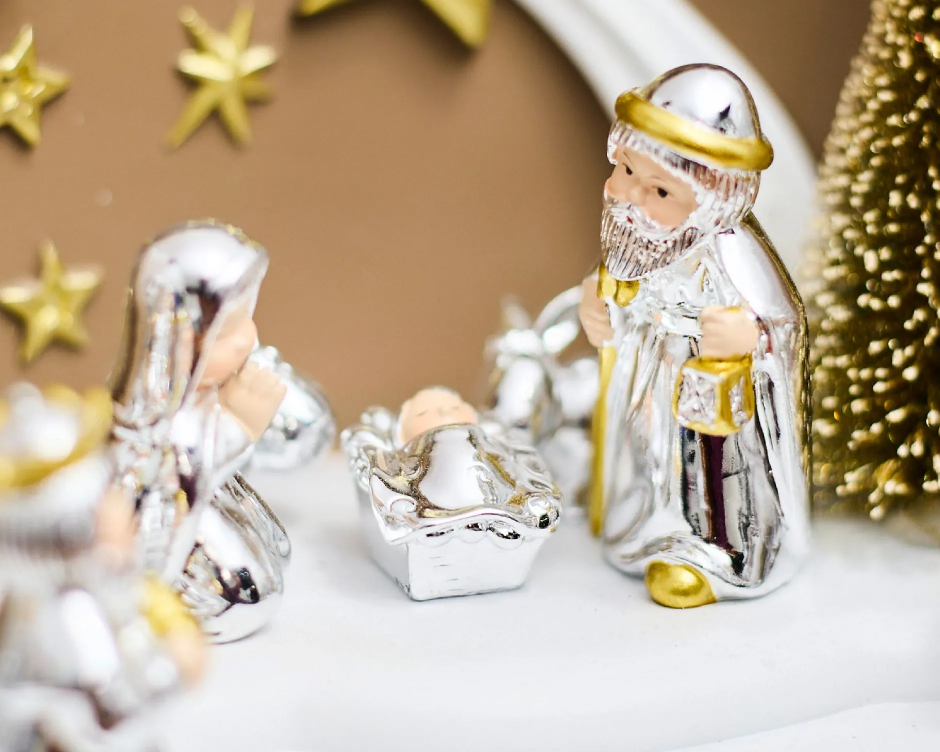 Idea regalo natale presepe e stella cometa con luce led Selezione zanolli