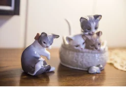 Il gatto e il topo porcellana Lladro'