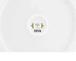 Insalatiera diva porcellana celeste Richard ginori