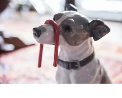Jack russel con liquirizia porcellana Lladro'