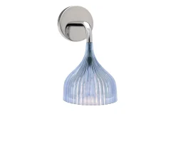 Lampada applique e' azzurra Kartell