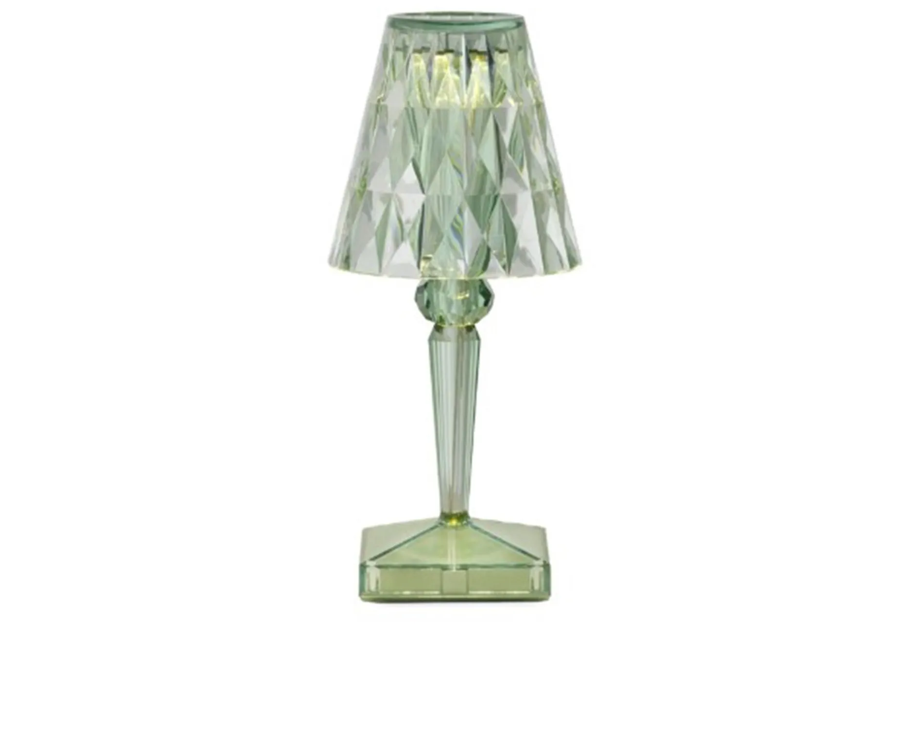 Lampada battery verde menta Kartell