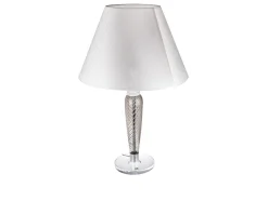 Lampada bricola vetro di murano grigio Carlo moretti