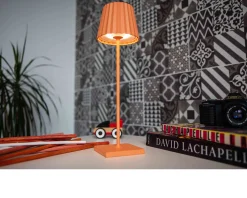 Lampada da tavolo a led troll 2.0 arancio Sompex