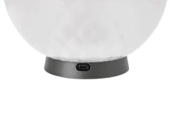 Lampada da tavolo balloton luce vetro di murano cristallo Venini