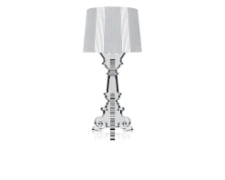 Lampada da tavolo bourgie argento con dimmer Kartell