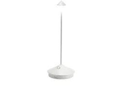 Lampada da tavolo pina bianco opaco Zafferano