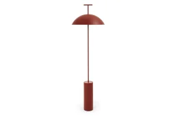 Lampada da terra geen-a acciaio mattone Kartell