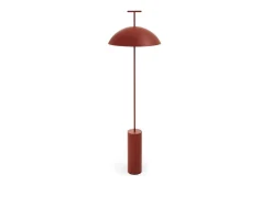 Lampada da terra geen-a acciaio mattone Kartell
