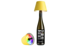 Lampada per bottiglie top 2.0 giallo Sompex