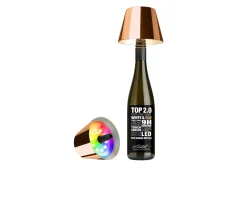 Lampada per bottiglie top 2.0 rame Sompex