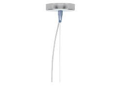 Lampada sospensione e' azzurra Kartell