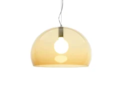 Lampada sospensione fl/y ambra Kartell