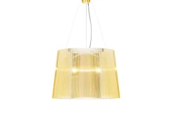Lampada sospensione gè gialla Kartell